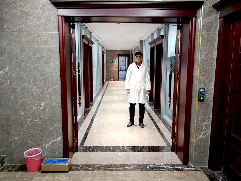 金輝實(shí)驗(yàn)室走廊